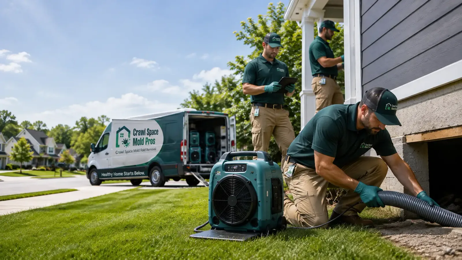 Crawl Space Mold Removal in Winthrop Harbor, IL